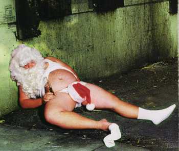 Voila le père de noël, karcho dayra bhal lkhobza likanadiwha lfaran mat9oba man lwasst